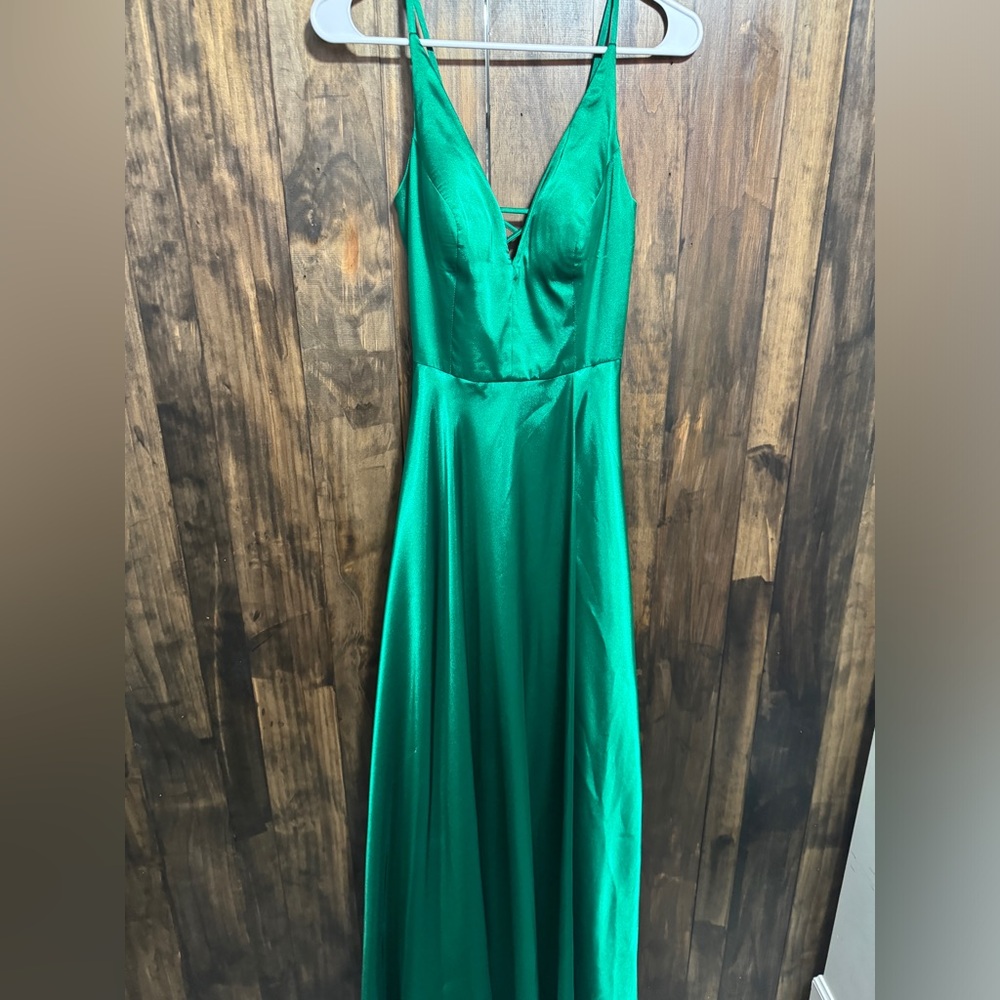 Emerald green prom dress | 2 for $100